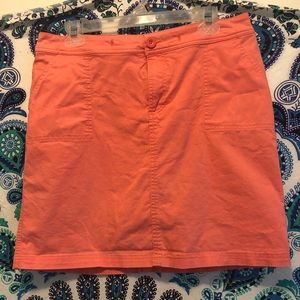 3 for $10! Coral skirt.